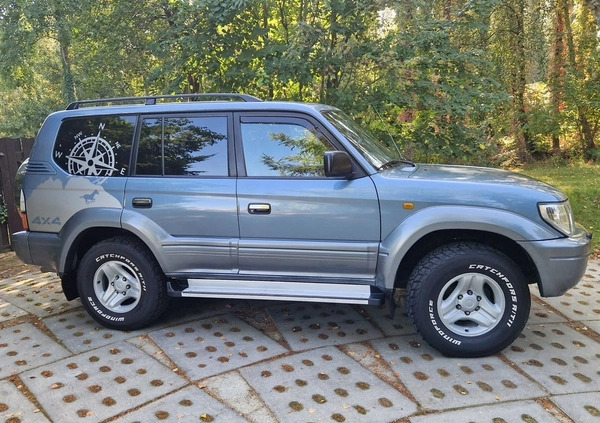 Toyota Land Cruiser cena 59900 przebieg: 214555, rok produkcji 1999 z Kowary małe 781